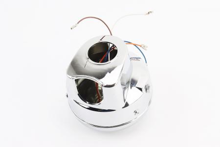 Фара передня кругла хромована до ALPHA D150 мм PRC