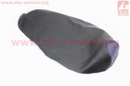 Чехол сиденья (эластичный, прочный материал) черный/синий для мопедов SPORT50 MX50V(Suzuki) (Viper) купить в Украине