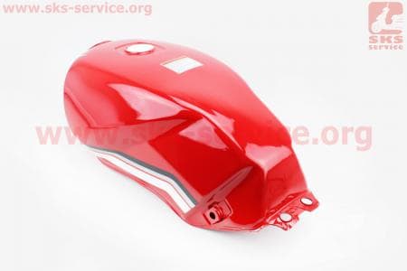 Бак топливный КРАСНЫЙ для мотоцикла VIPER 125-200сс купить в Украине