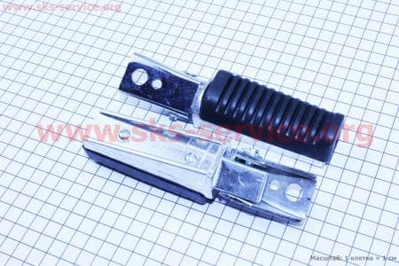 Подножки задние "алюминиевые" к-кт 2шт для мотоцикла VIPER 125-200сс купить в Украине