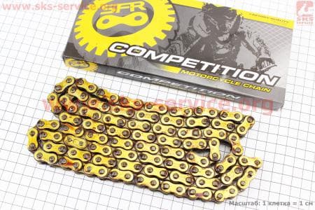 Цепь привода колеса 428Н*132L GOLD для мотоцикла VIPER 125-200сс купить в Украине