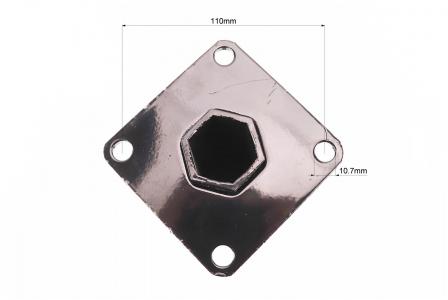 Ступиця колеса на вал 32mm, 25см, 4отв.x110mm к-кт 2шт до мотоблока з двигуном 178F/186F та їх аналогів