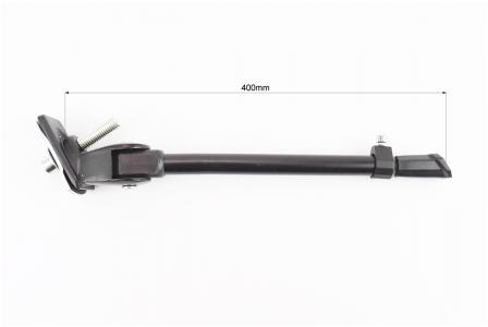 Підніжка центральна телескопічна до велосипеда 26"-28" HS-004D, алюмінієва, чорна, PRC