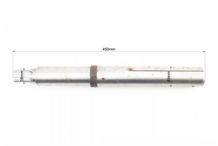 Піввісь 8 шліців до мототрактора, L-450mm, D-49mm