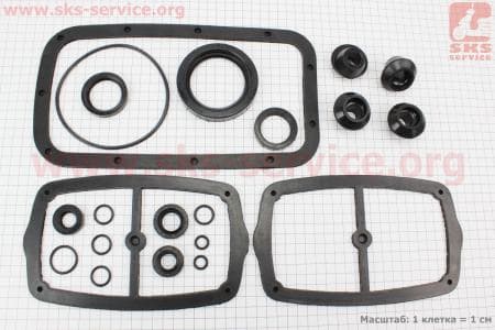 Ремкомплект резиновых деталей к-кт МТ, Качественный на мотоцикл Днепр МТ, УРАЛ