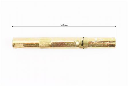Вал каретки до велосипеда ХВЗ під пром-підшипник 16x35x14 6902 PRC