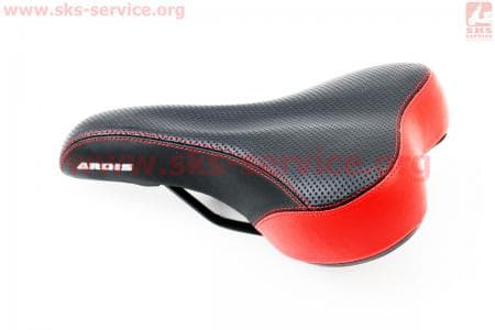 Сиденье на МТВ, черно-красное ARDIS 6690 для велосипеда