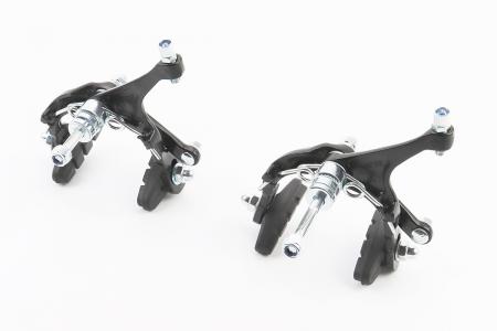 Гальмо V-brake до велосипеда AR-2004D, переднє+заднє, алюмінієве, чорне ARTEK