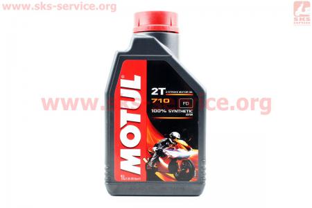 2T-710 SYNTHETIC 100% масло для высокооборотистых 2-тактных двигателей, синтетическое, 1л