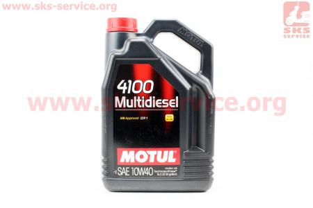 4T-4100 Multidiesel 10W-40 масло для дизельних двигателей, полусинтетическое, 5л
