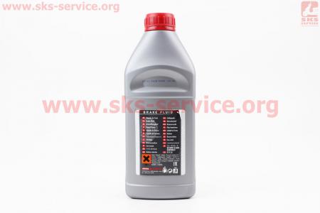 DOT 3/4 Brake Fluid тормозная жидкость 100% синтетическая, 1л