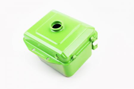 Бак паливний до двигунів R175A/R180NM, 260x190x165mm, виступаюча горловина, отвір під паливний шланг