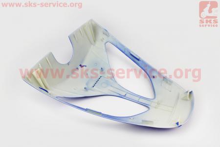 пластик - передний верхний (где фара), СИНИЙ для китайских скутеров Storm 50, 150, NEW (Viper)