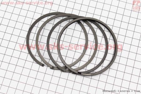 Кольца поршневые 80мм +1,00 З/ч на двигатель  дизельный R-175N/180N/  - 7/9 л.с. 