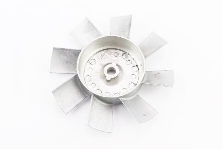 Крильчатка вентилятора алюміній d-160mm до двигунів R175/180N та їх аналогів