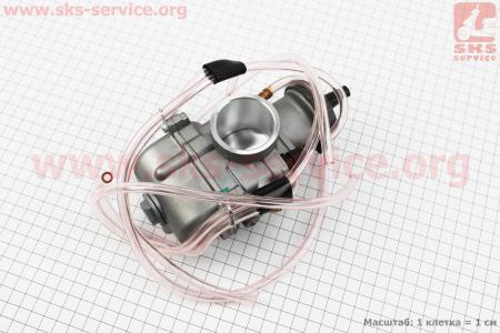 Карбюратор SPORT PWK 38 (d=38mm) с мех. заслонкой, оригинальный для мотоцикла VIPER-125-J (двигатель СВ-125сс-200сс)
