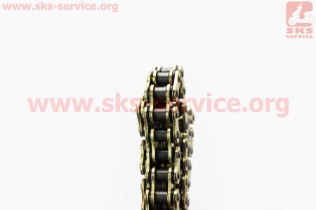 Цепь привода колеса 428Н*132L VX GOLD (с сальниками) для мотоцикла VIPER-125-J (двигатель СВ-125сс-200сс)