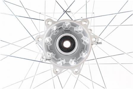 Колесо переднє спицьоване до мотоцикла Loncin LX250GY-3 1,85-21 PRC