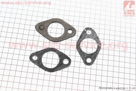 Прокладка карбюратора К65, К68, к-кт 3шт на мотоцикл ИЖ