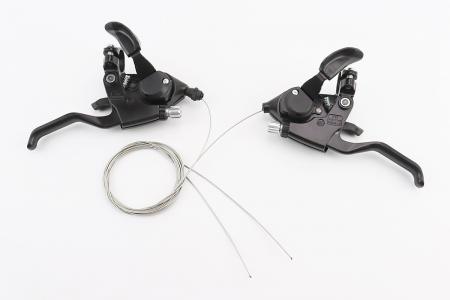Перемикачі моноблок 3x8 до велосипеда ST-EF500, чорні, SHIMANO
