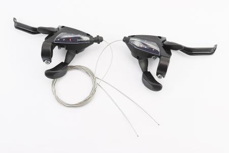Перемикачі моноблок 3x8 до велосипеда ST-EF500, чорні, SHIMANO