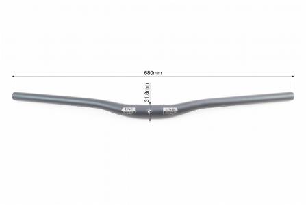 Кермило MTB 31,8x680 мм алюмінієве HB-RB12 UNO