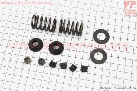 Клапанный механизм к-кт 12шт 178F для дизельного двигателя  F178/ F186 - 6/9 л.с.