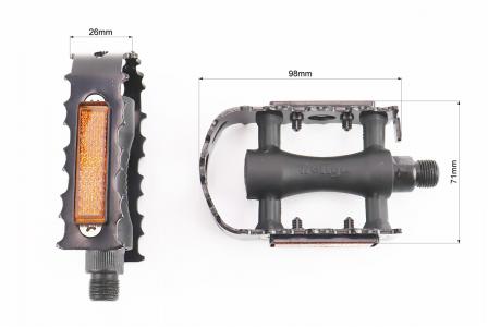 Педалі MTB до велосипеда 9/16" LU-C3 Wellgo