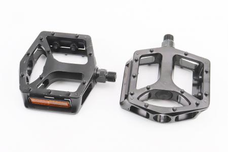 Педалі платформені до BMX 9/16" (113x108x26 мм) алюмінієві, чорні NWL-316 FPD