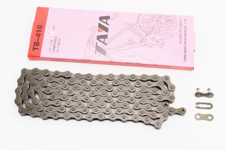 Ланцюг привідний до велосипеда 1/2×1/8×112L 1 швидкість TB-410 TAYA