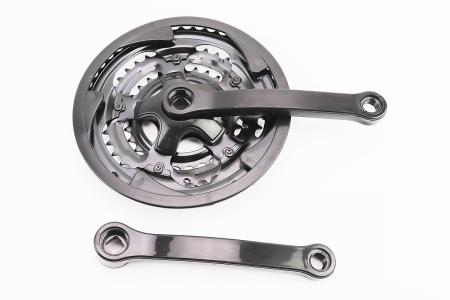 Шатуни до велосипеда MTB, квадратний вал, 170 мм, 48/38/28T, PRC