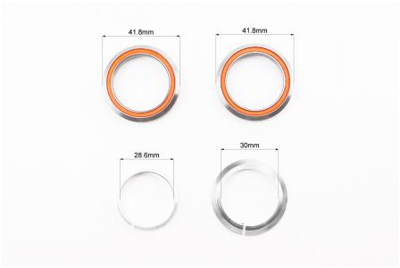 Рульова колонка до велосипеда 1-1/8" (41,8/28,6x41,8/30) інтегрована KENLI KL-B520