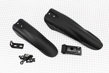 Крила пластмасові до дитячого велосипеда 16-20" FL-608 PRC, чорні