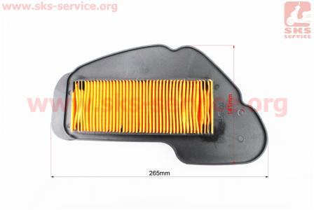 Фильтр-элемент воздушный (пластик) "картон" для скутера Yamaha SA-36J/39J; VINO SA26J "5ST-E4451-00"