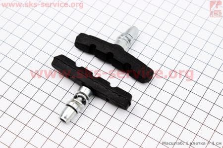 Тормозные колодки V-brake 70мм, к-кт для велосипеда