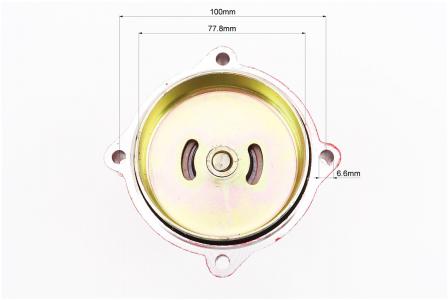 Редуктор верхній D-28mm, 4T (5x5mm), L-106mm (різні кольори) до мотокоси (тримера)