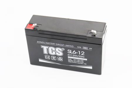 Акумулятор кислотний 6V12Ah SL6-12 (розміри L151W50H94mm) призначений для використання в інверторних блоках живлення (ІБП), іграшках та інших пристроях