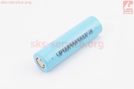 Акумулятор літієвий-іонний 3,6V 3000mAh 18650 3C Li-ion (розміри L65*D18mm) призначений для використання в ліхтариках фонариках та інших портативних пристроях