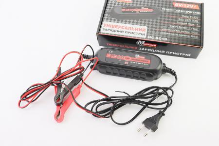 Зарядний пристрій для АКБ 6V/12V імпульсний