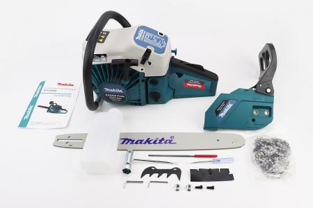 Бензопила Makita EA 5200 P45S 52cc (3,6кВт, шина 18", ланцюг 325-1,5-72зв. круг. зуб), з підкачуванням, плавний пуск