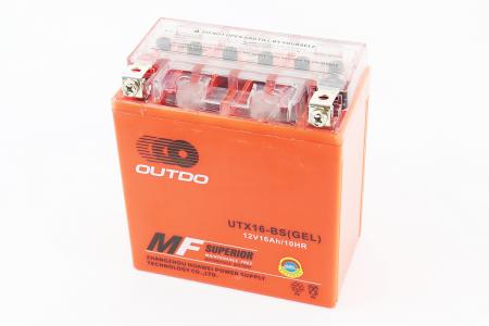 Акумулятор 12V16Аh UTX16-BS GEL (L150*W87*H161mm), OUTDO