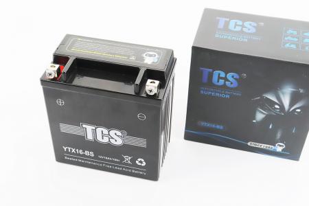 Акумулятор 12V16Аh YTX16-BS GEL (L150*W87*H161mm), TCS