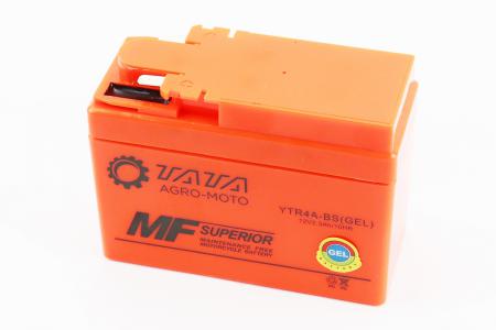 Акумулятор 12V2,3Ah YTR4A-BS GEL (L115*W49*H85mm) "таблетка-Honda", TATA