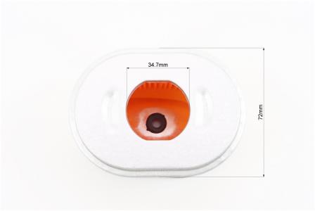 Фільтр повітряний - елемент (паперовий 100х73х66mm) для двигунів 168F/170F