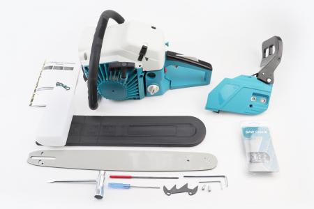Бензопила Makita DCS 55 52cc (3,6кВт, шина 18", ланцюг 325-1,5-72зв. коло. зуб), з підкачуванням, плавний пуск, відмінна якість