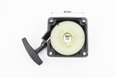 Стартер 4отв. 66,5х66,5mm (метелик - 2 зачепи) до мотокос (тримерів)