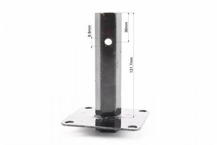 Ступиця колеса на вал 23mm, 13см, 4отв.x110mm к-кт 2шт (мотоблок з двигуном 168F та його аналоги)