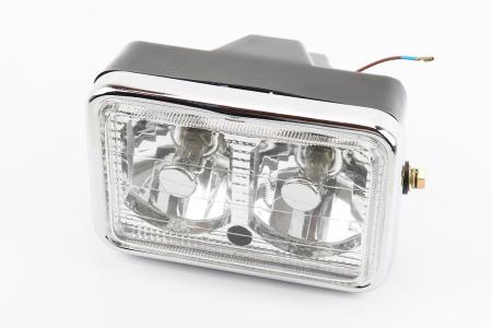 Фара передня до мотоцикла МТ, УРАЛ, К-750, квадратна, подвійна Тип 4
