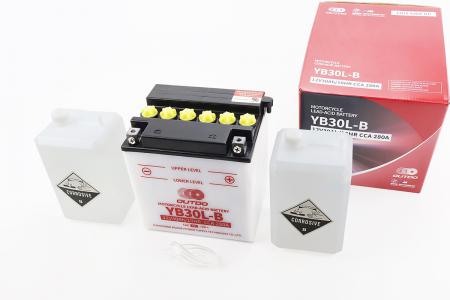 Акумулятор 12V30Ah YB30L-B кислотний L168,W132,H176mm