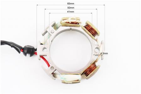Статор вентилятора 4 котушки до двигунів R175A/R180NM